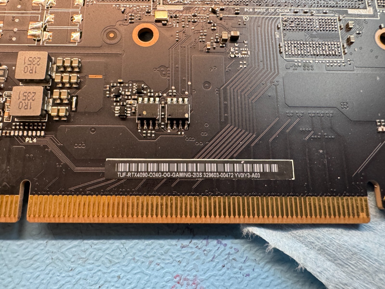NOT GPU ! Shroud /donor for ASUS TUF Gaming GeForce RTX 4090OG -NOT WORKING- - Image 4