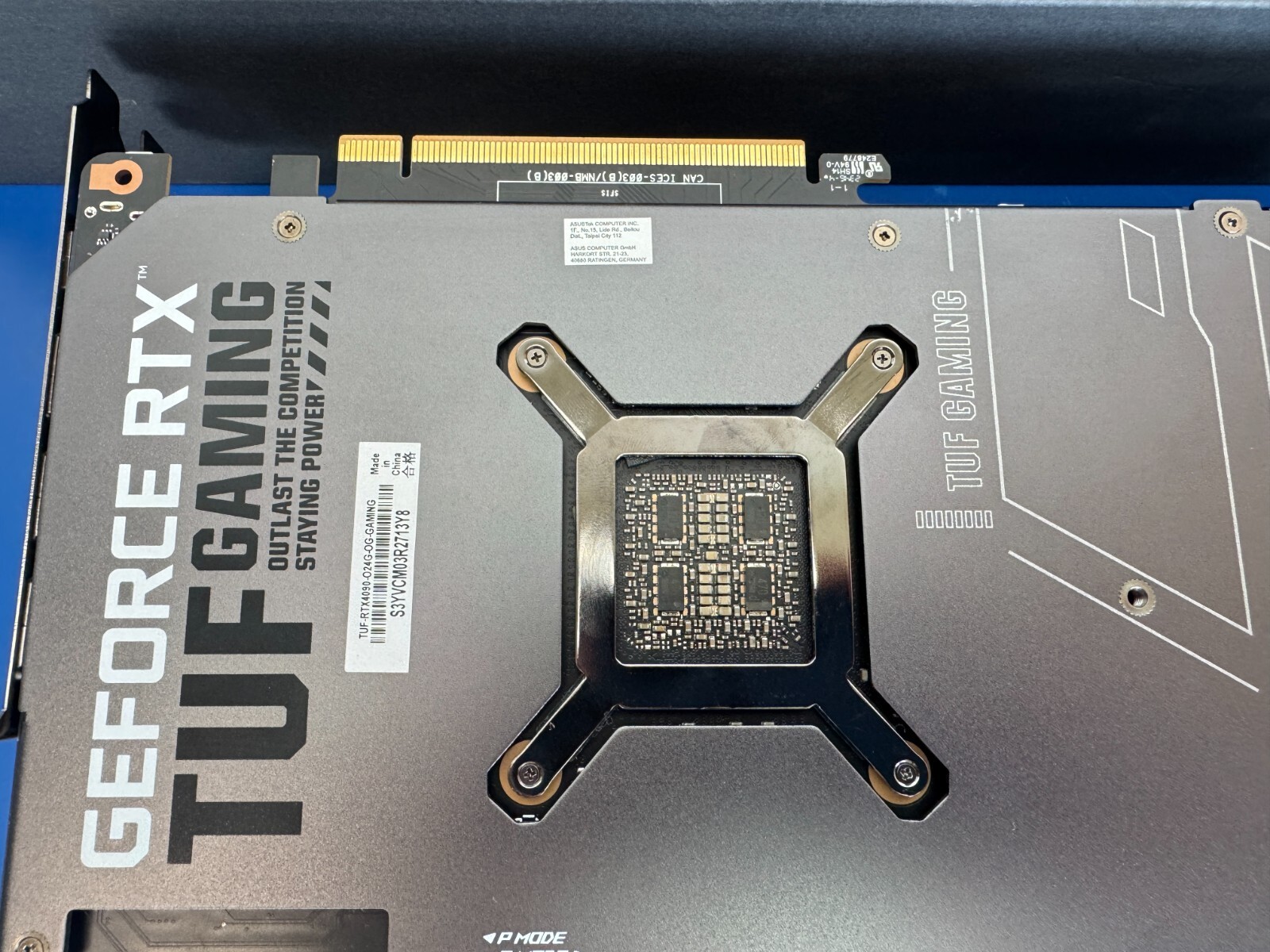 NOT GPU ! Shroud /donor for ASUS TUF Gaming GeForce RTX 4090OG -NOT WORKING- - Image 10