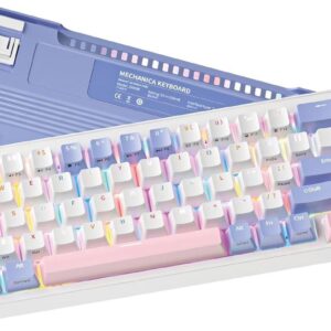 SAMA SM68 Wireless Gaming Keyboard ,Triple Mode BT5.0/2.4G/USB-C Mechanical Keyb