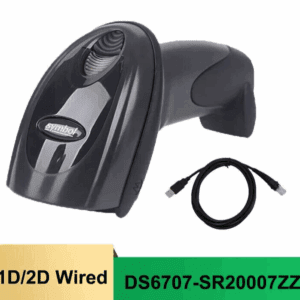Symbol DS6707-SR20007ZZR Handheld 1D/2D Digital Barcode Scanner with USB Cable