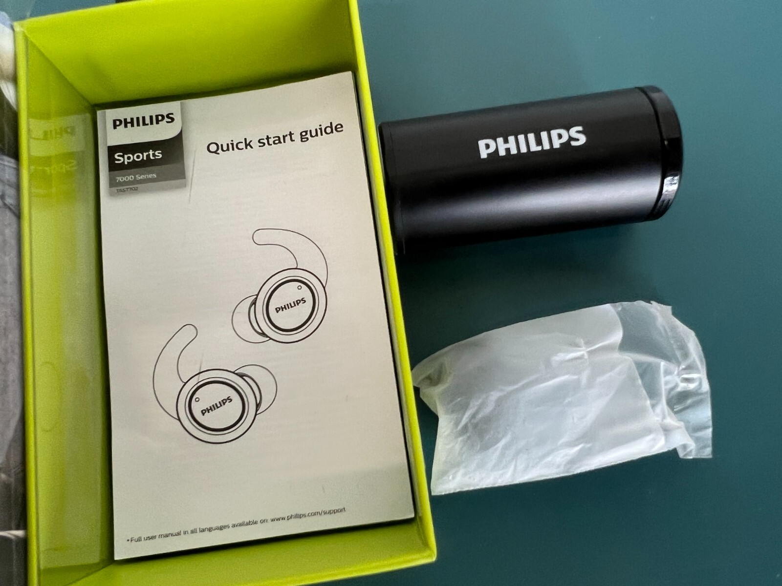 Philips Sport Wireless Bluetooth Earbuds - Headphones, Noise Isolation - Image 3