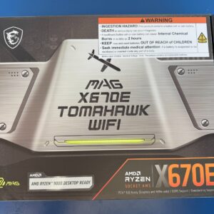 MSI MAG X670E TOMAHAWK WIFI AM5 AMD X670E SATA 6Gb/s ATX Motherboard