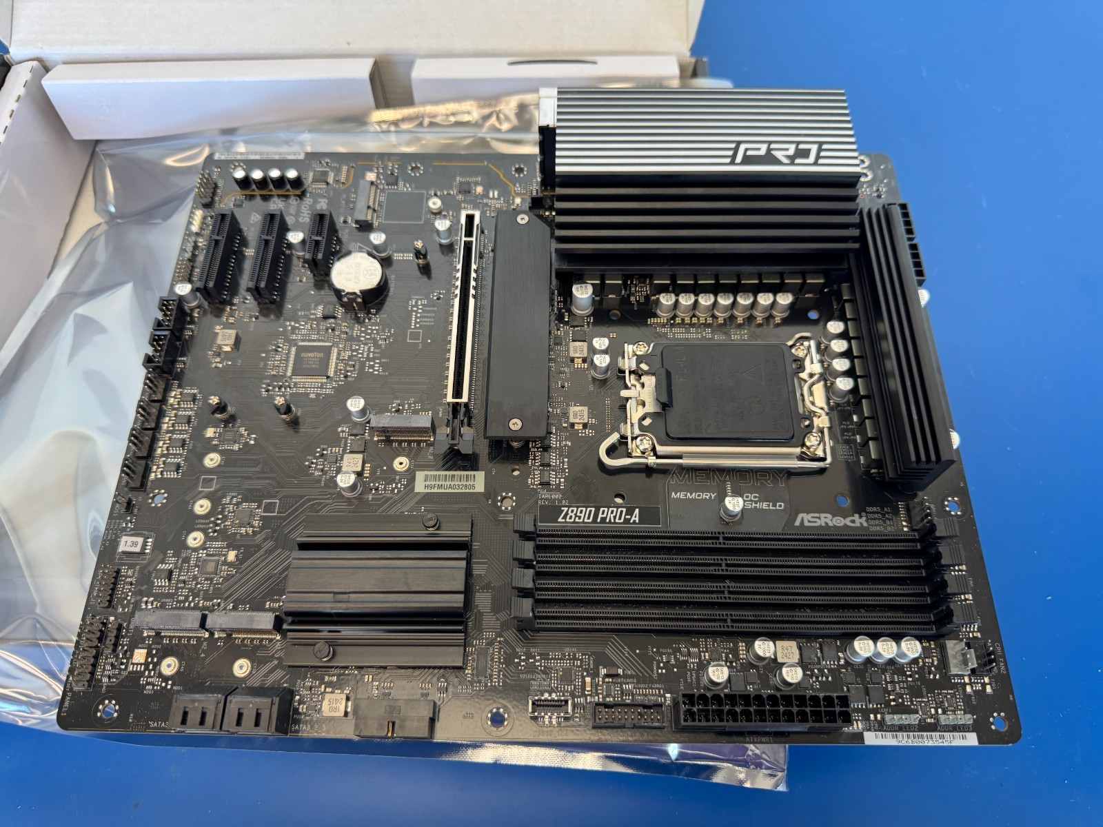 ASRock Z890 Pro-A LGA 1851 Intel Z890 SATA 6Gb/s ATX Motherboard - Image 4