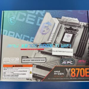 **READ** MSI MPG MPG X870E EDGE TI WIFI AM5 AMD X870E SATA DDR5 Wi-Fi 7