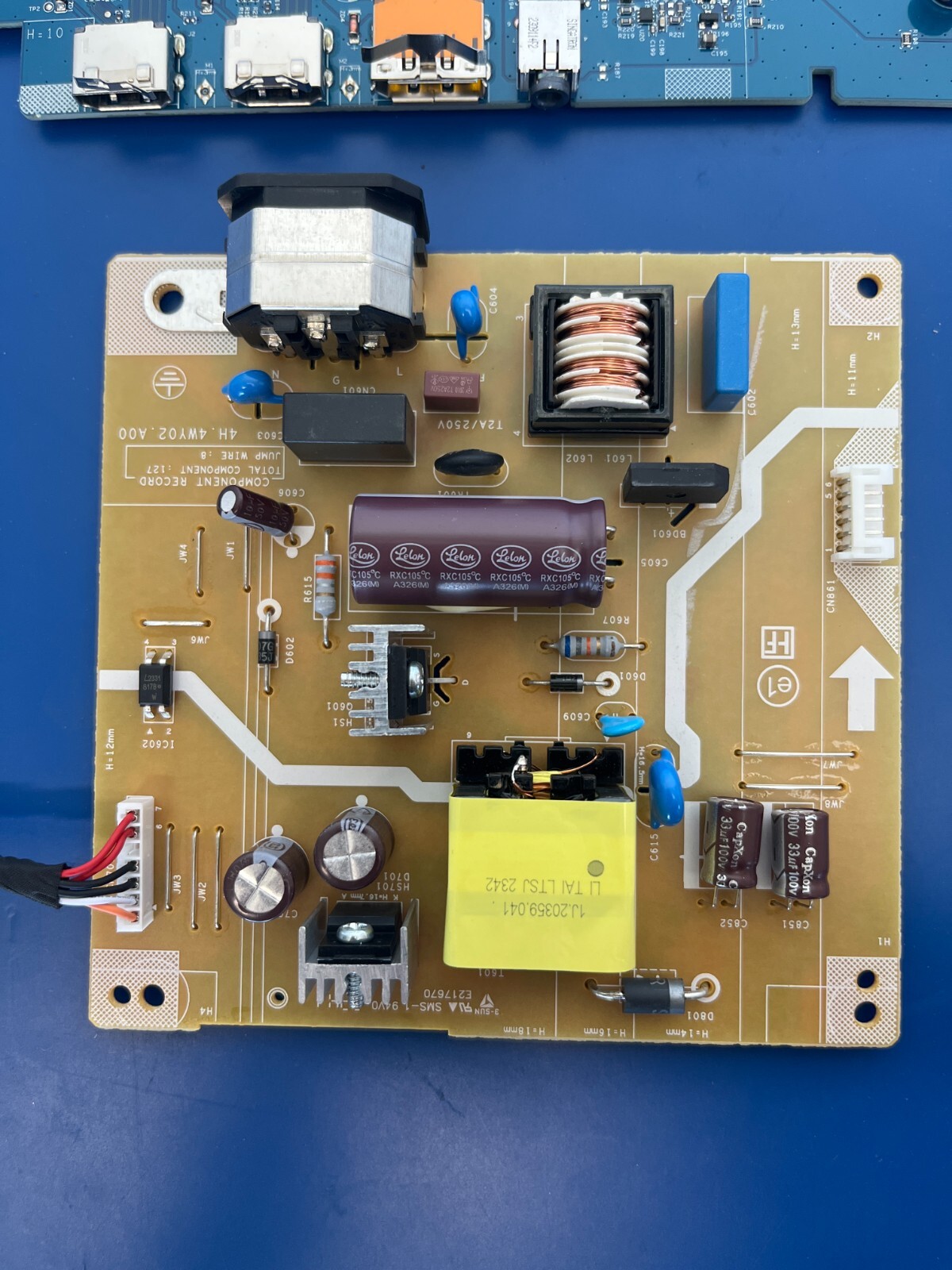 DELL S2721DS Main Board + Power Supply PSU - Image 3