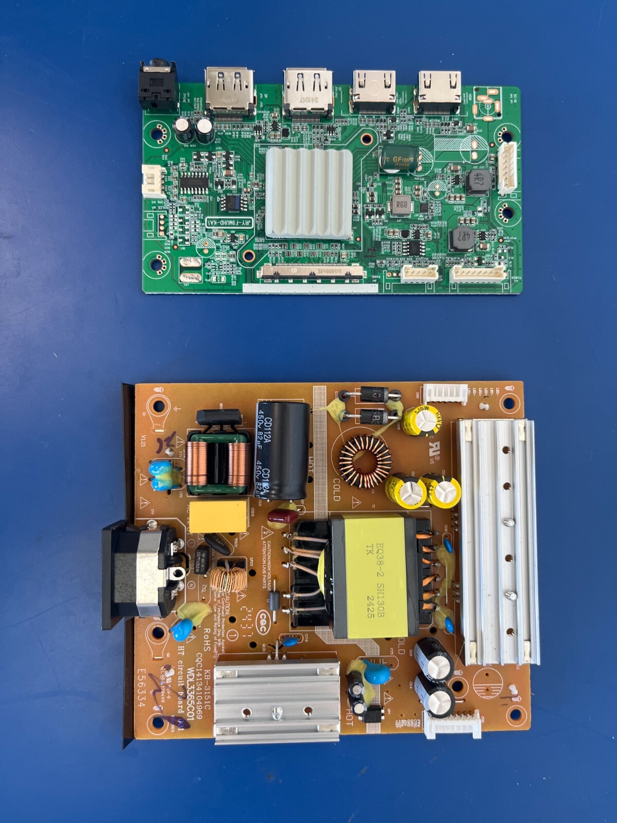 ASUS VG34VQL3A Main Board + Power Supply Board PSU REPAIR