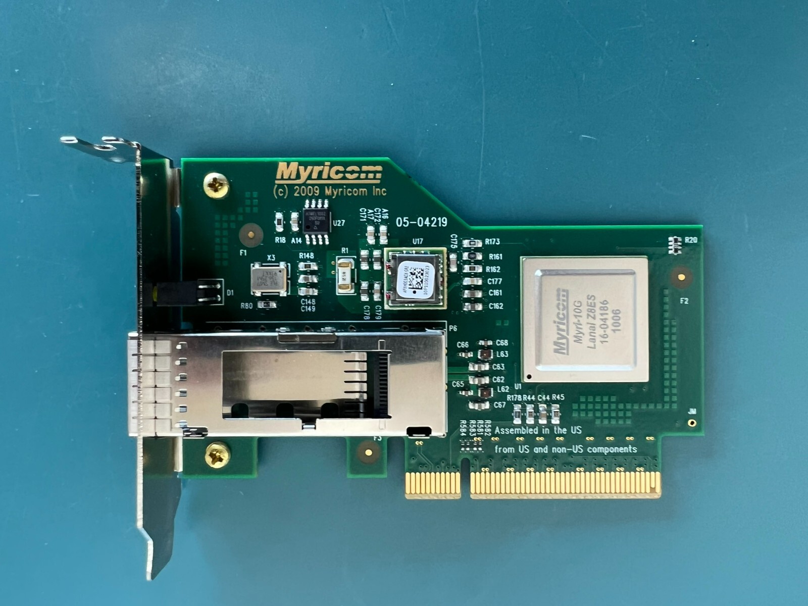 Myricom 10G-PCIE-8B-QP MYRI-10G PCIE ADAPTER network card