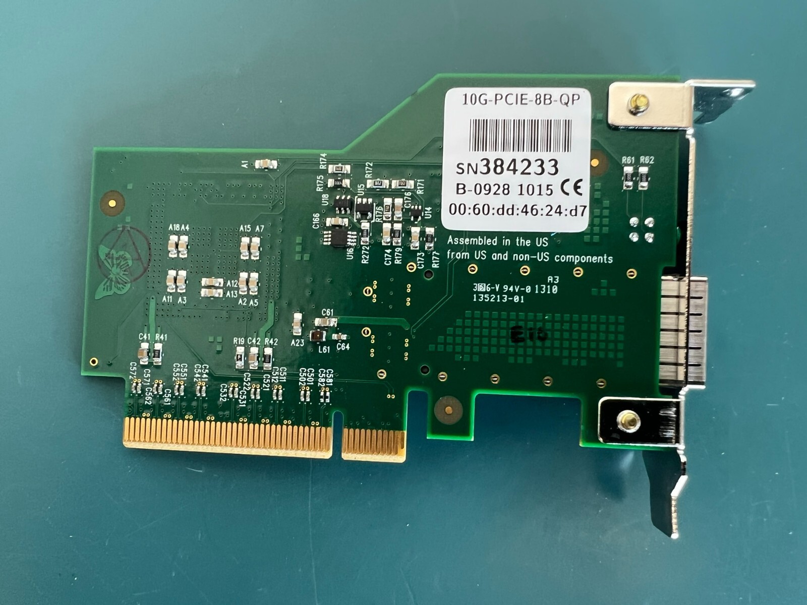 Myricom 10G-PCIE-8B-QP MYRI-10G PCIE ADAPTER network card - Image 3
