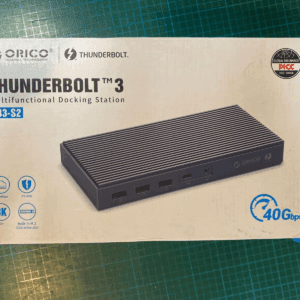 ORICO 2 Bay Thunderbolt 3 HUB M.2 NVMe/NGFF USB-C Docking Station 8K@60Hz DP1.4