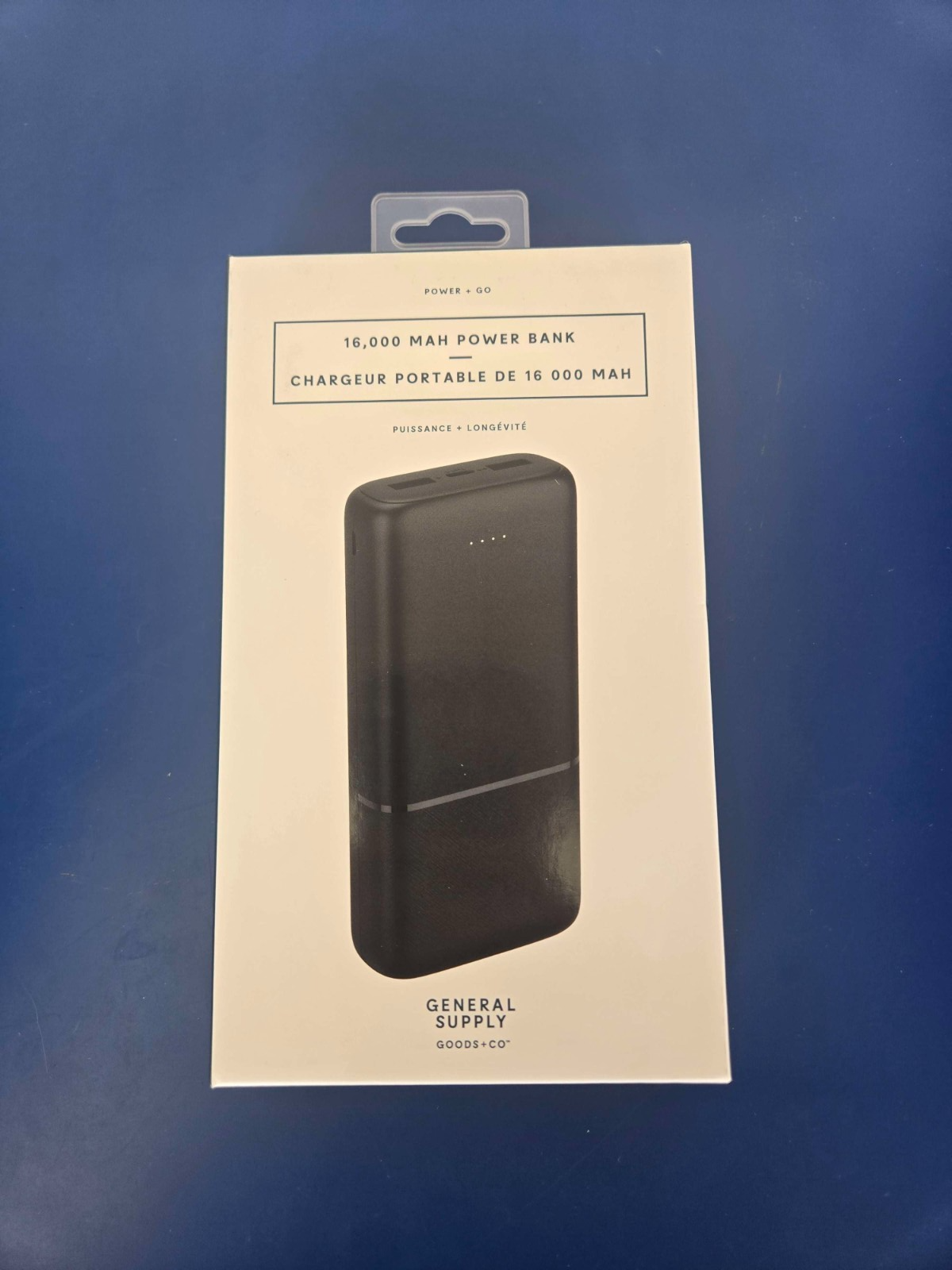 General Supply Goods + Co 16,000 mAH Power Bank Triple USB