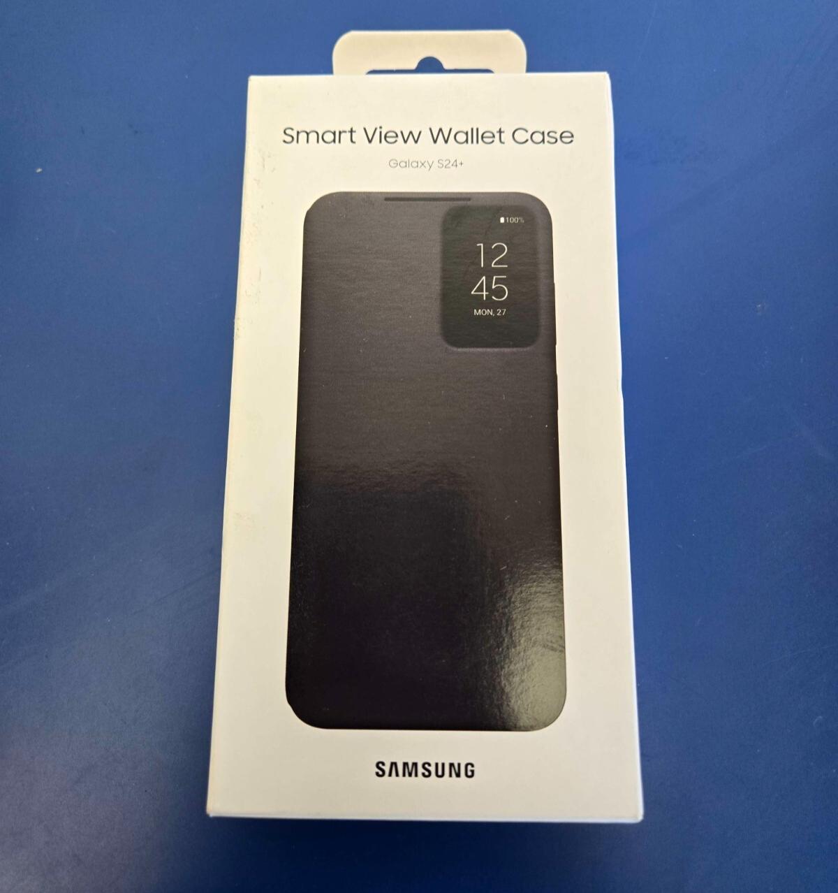 Samsung Smart View Wallet Case Black for Galaxy S24+