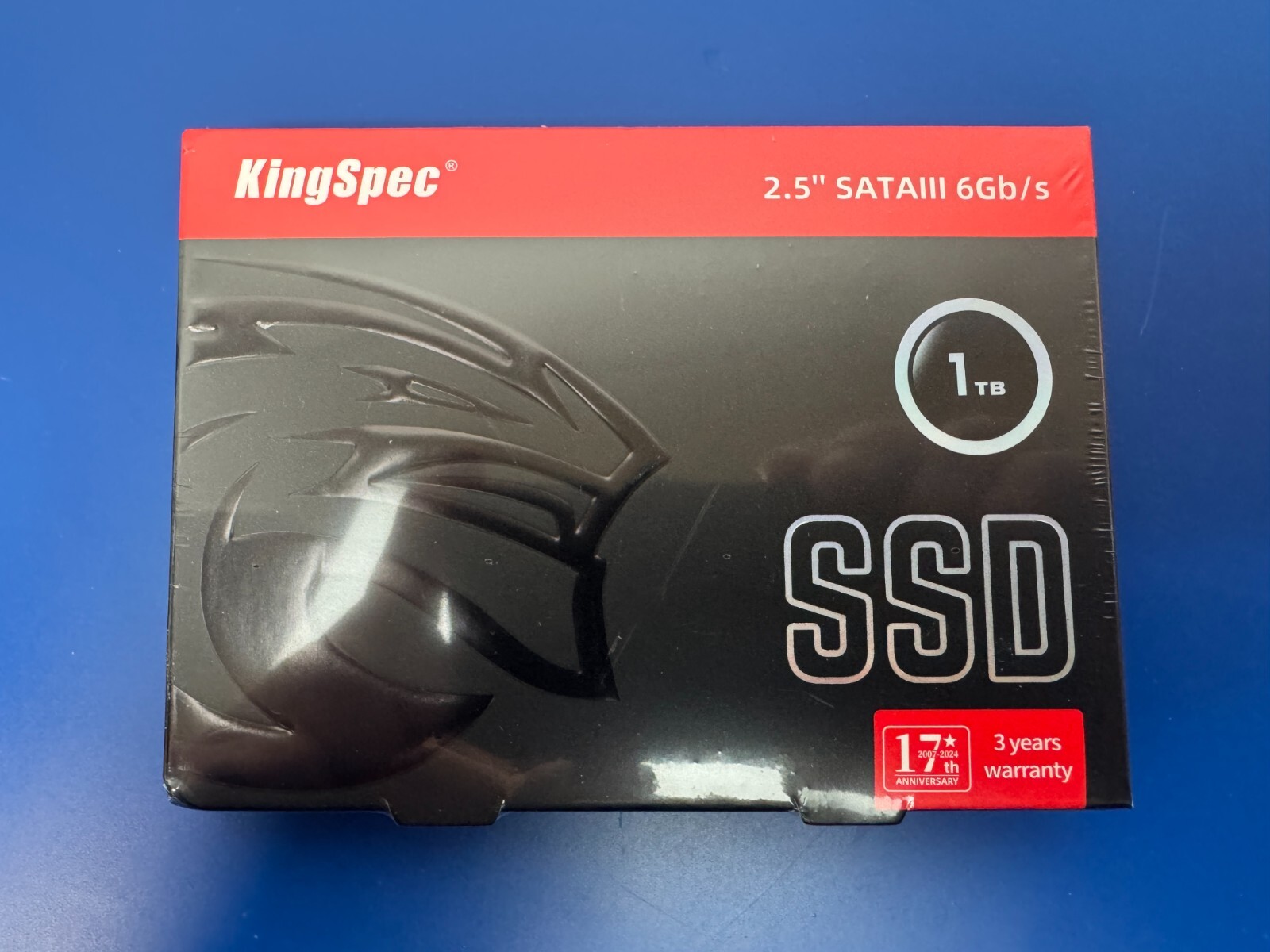 KingSpec P3-1TB 1TB 2.5" SATA III 6Gb/s SSD, Read Speed up to 550MB/s 3D NAND