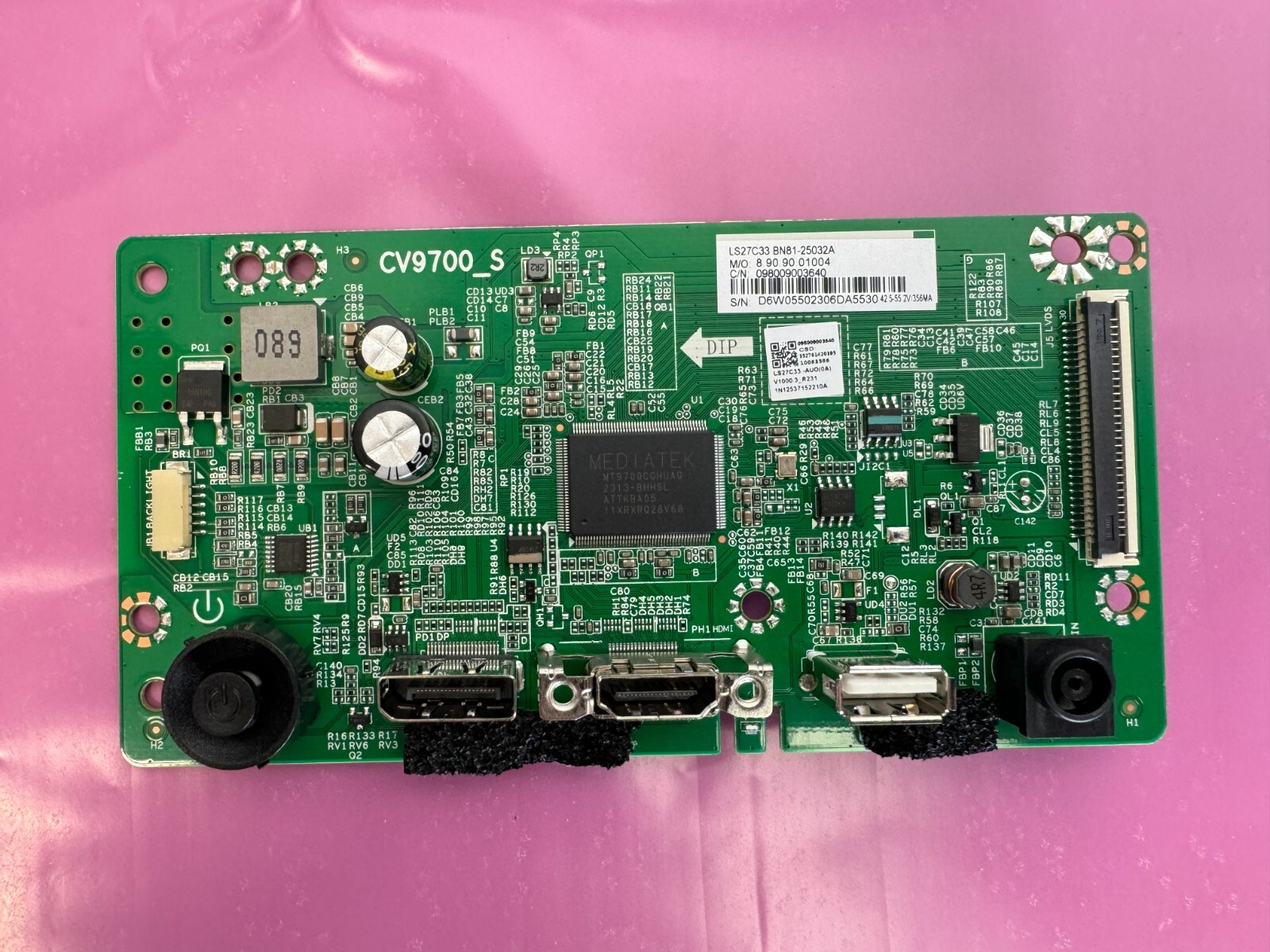 Main Board BN81-25032A for Samsung S27C330GAN