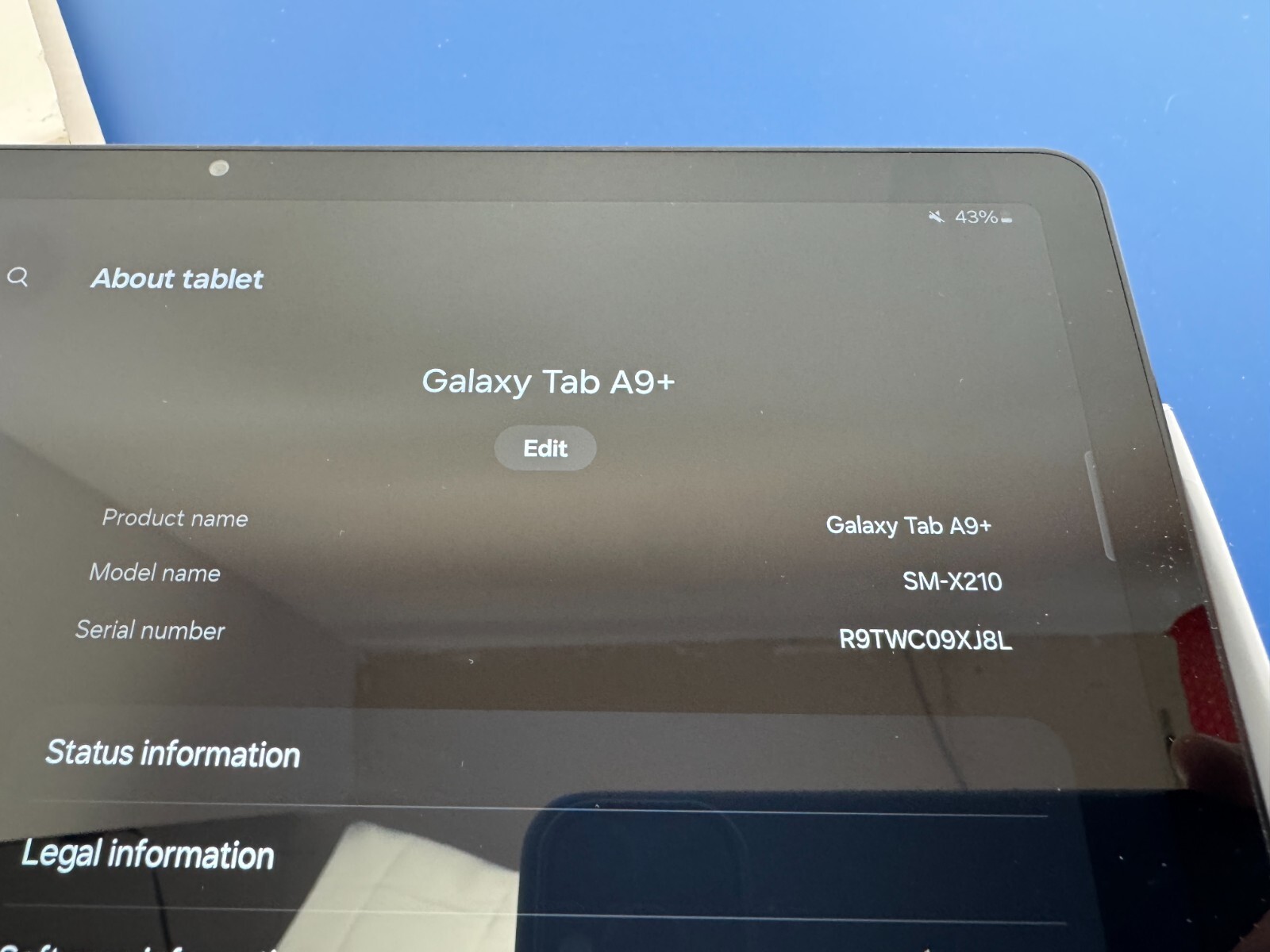 Samsung Tab A9+ 2024 11" 4GB RAM 64GB of Storage Graphite WIFI Tablet - Image 14