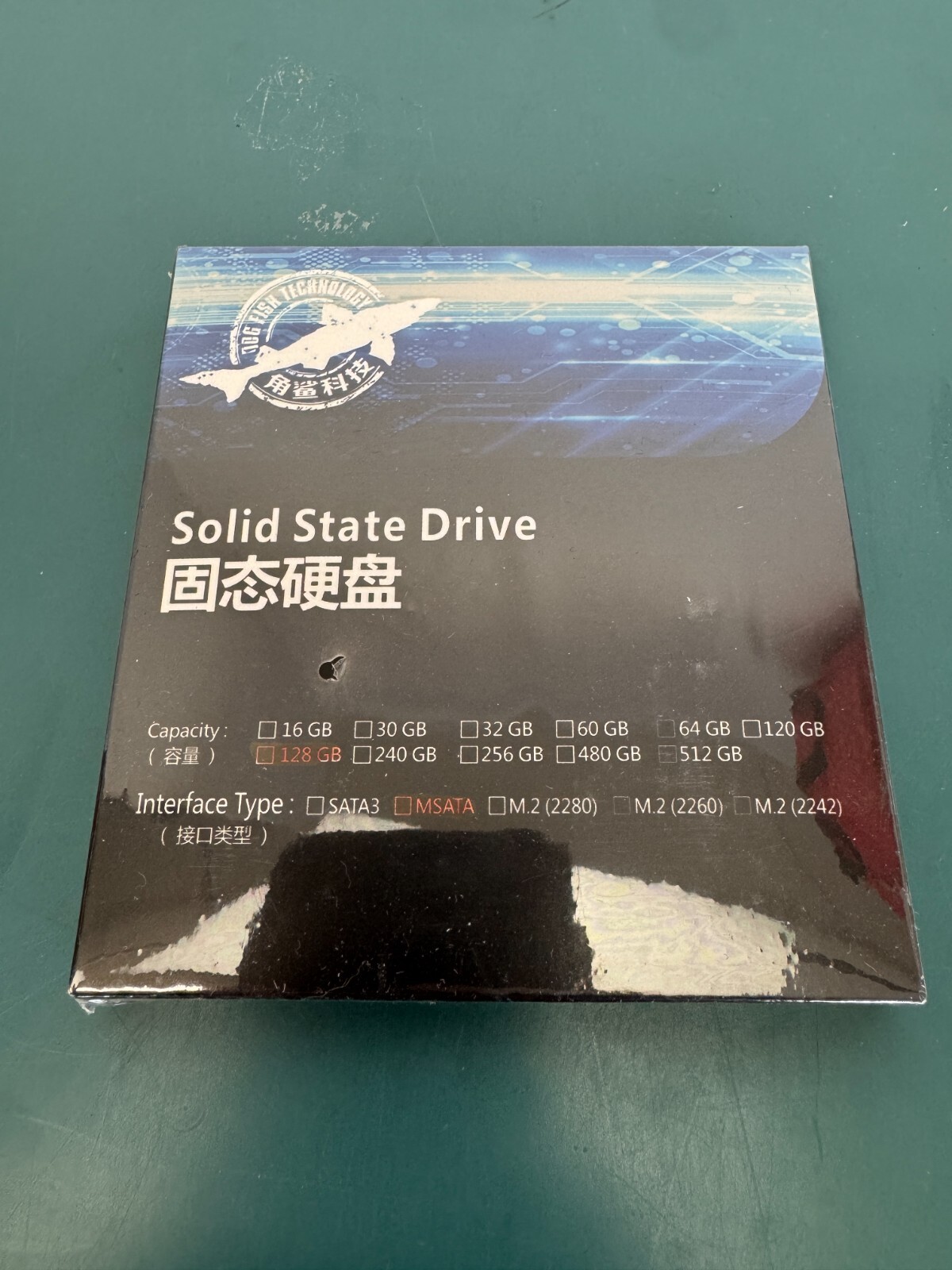 SSD MSATA 128GB Dogfish High Performance Internal Solid State Drive for Desktop - Image 3
