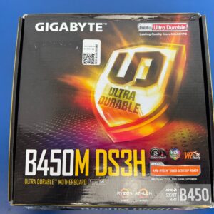 GIGABYTE B450M DS3H Motherboard AMD B450 Socket AM4 DDR4 M.2 M-ATX HDMI Ryzen