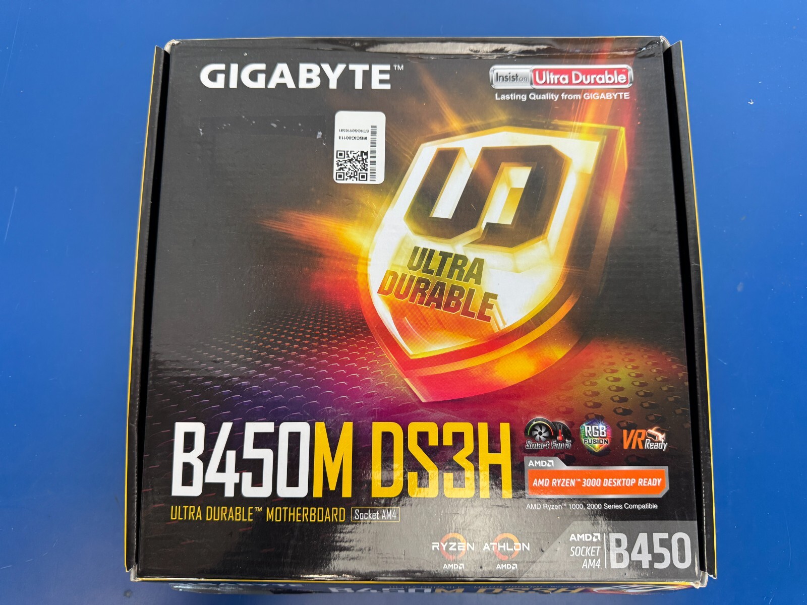 GIGABYTE B450M DS3H Motherboard AMD B450 Socket AM4 DDR4 M.2 M-ATX HDMI Ryzen
