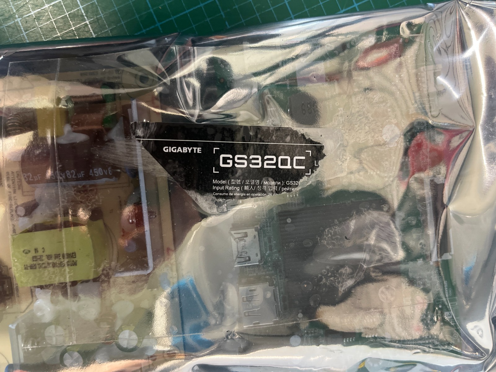 GIGABYTE GS32QC monitor MAIN BOARD + PSU POWER SUPPLY - Image 2