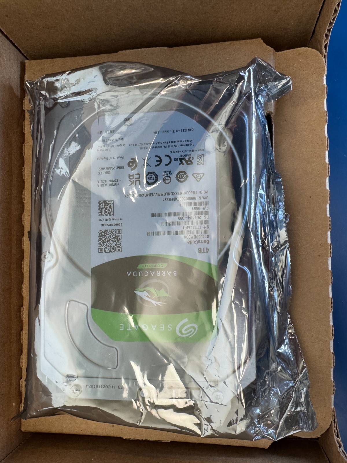 NEW Seagate Hard Drives ST4000DM004 4TB 3.5 5400 RPM 256MB Cache HDD - Image 3