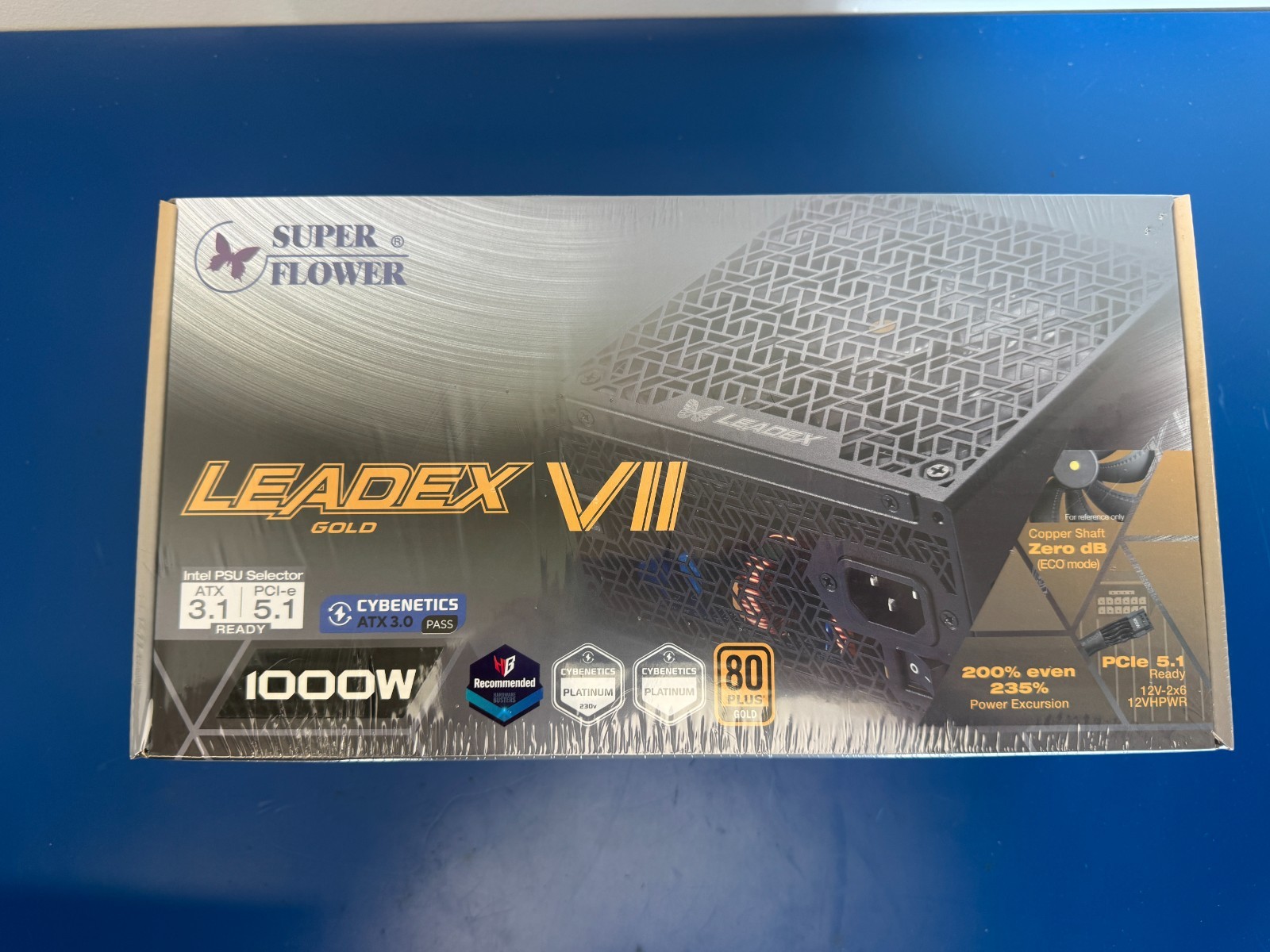 Super Flower Leadex VII XG 1000W 80+ Gold Black SF-1000F14XG Power Supply