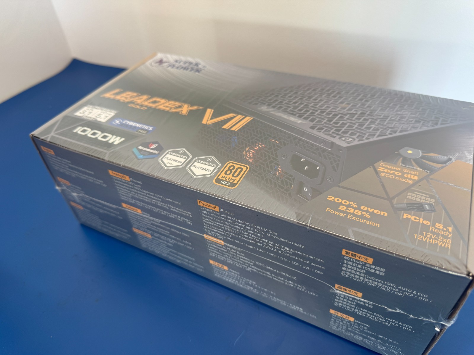Super Flower Leadex VII XG 1000W 80+ Gold Black SF-1000F14XG Power Supply - Image 4