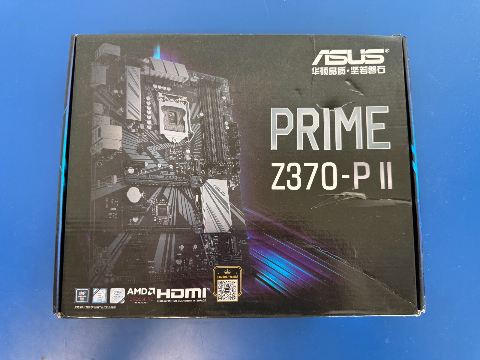ASUS PRIME Z370-P II LGA 1151 (300 Series) Intel Z370 HDMI ATX Intel Motherboard