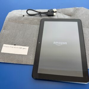 Amazon Fire HD 8  12th Gen 32GB   Wi-Fi  8"   Black   R2SP8T