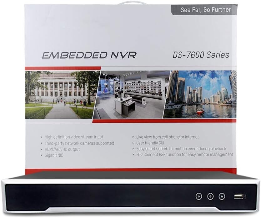 Hikvision 16CH NVR DS-7616NI-I2/16P 12MP 16POE Network Video Recorder