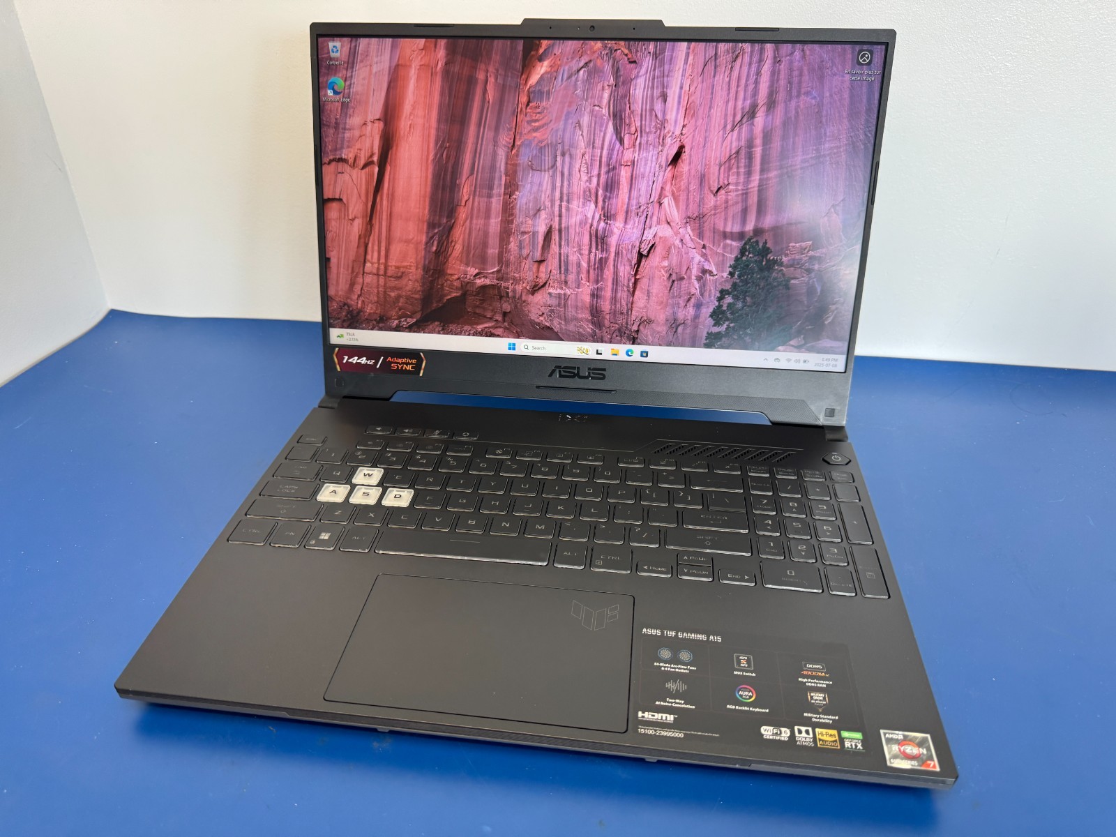 ASUS TUF Gaming A15 15.6” FHD AMD Ryzen 7 6800H 16GB 512GB RTX 3070 W11H Laptop