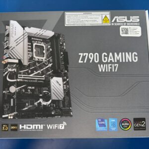 ASUS Z790 GAMING WIFI7 LGA 1700 ATX motherboard with PCIe 5.0, three M.2 slots,