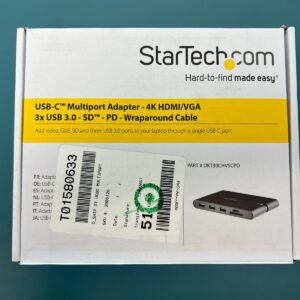 StarTech.com DKT30CHVSCPD USB C Multiport Adapter with HDMI and VGA - Mac / Wind