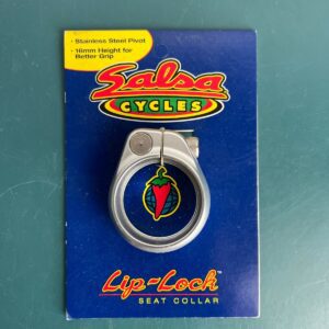 Salsa LIP LOCK  36.4mm Silver Clamp Seat Post Collar ST8499
