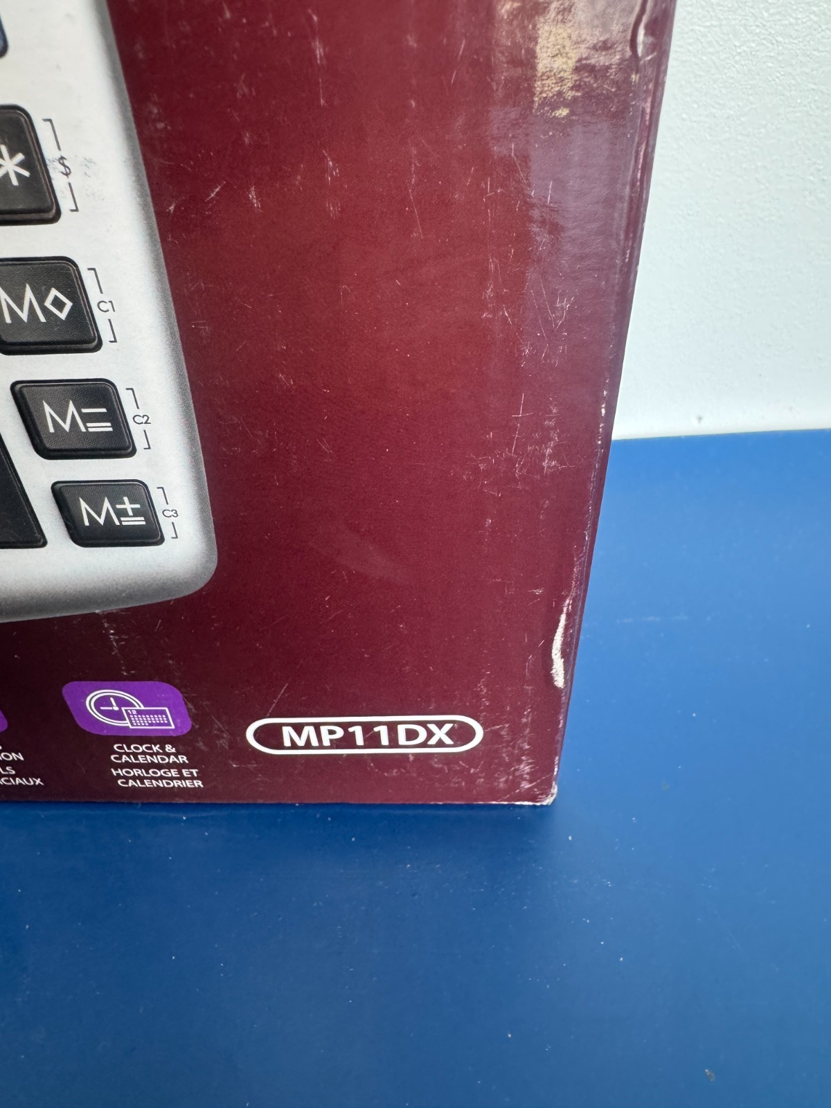 Canon MP11DX-2 Printing Calculator - Dual Color Print - Clock, Calendar, Date/Ti - Image 2