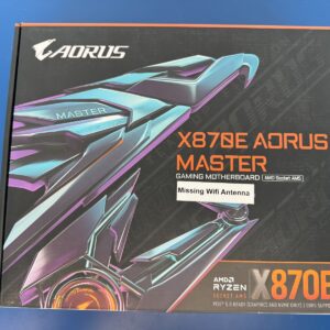 GIGABYTE X870E AORUS MASTER AM5 LGA 1718, ATX, DDR5, 4x M.2, PCIe 5.0, USB4