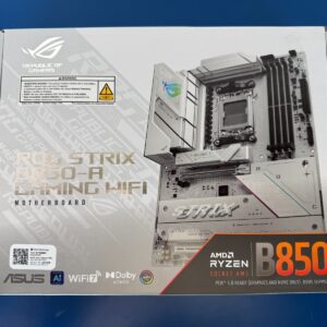 ASUS ROG STRIX B850-A GAMING WIFI AMD AM5 B850 ATX motherboard 14+2+2 power stag