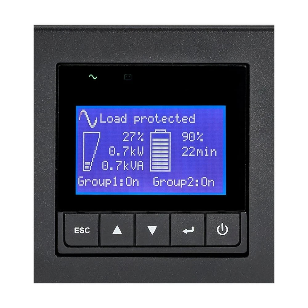 Eaton 9PX1500RTN-L Li-ion Battery UPS 2U 1500VA 1350 W 5-15P Input 8 5-15 Output - Image 3