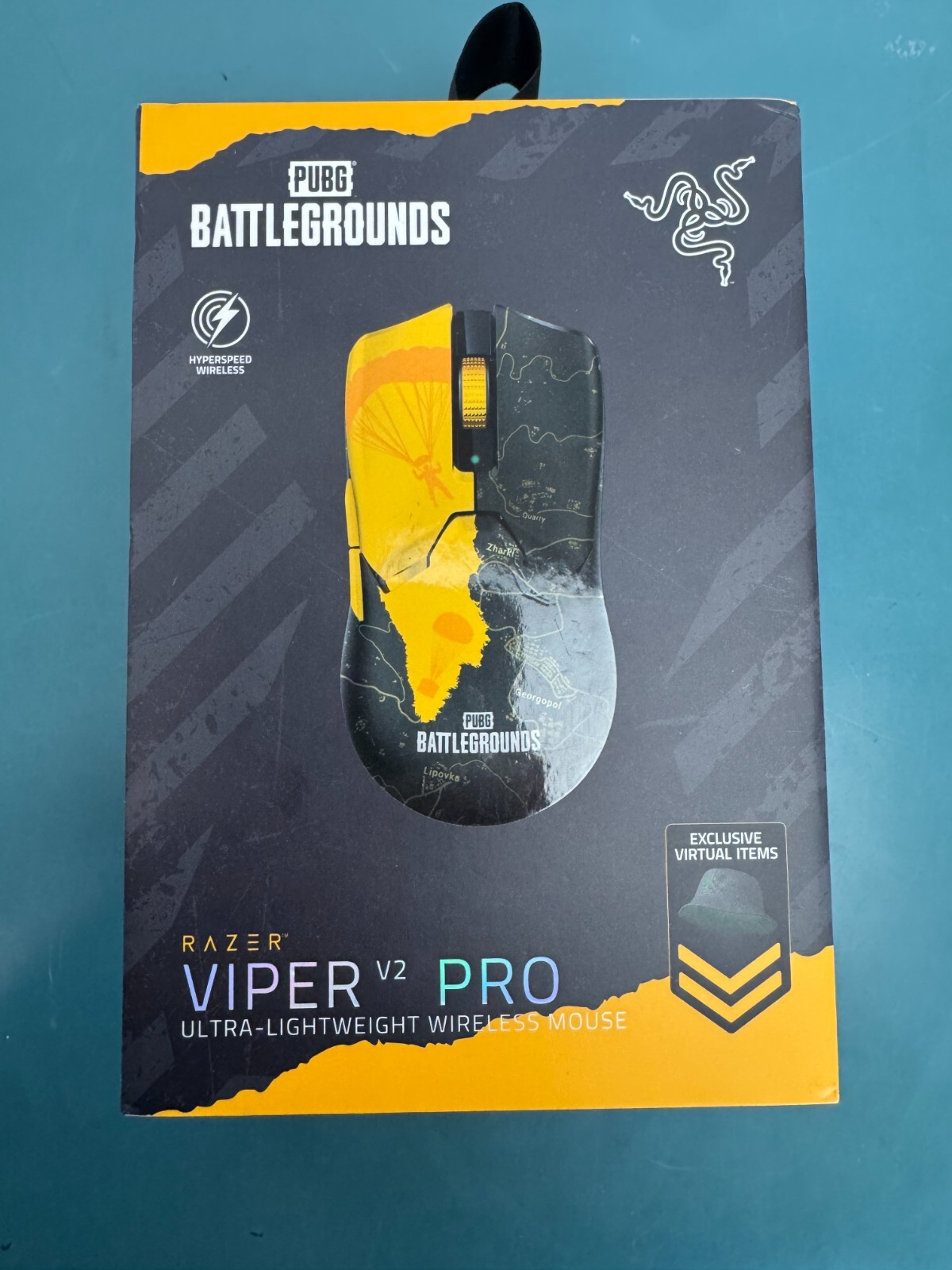NEW Razer Viper V2 Pro Wireless Mouse PUBG: BATTLEGROUNDS Edition