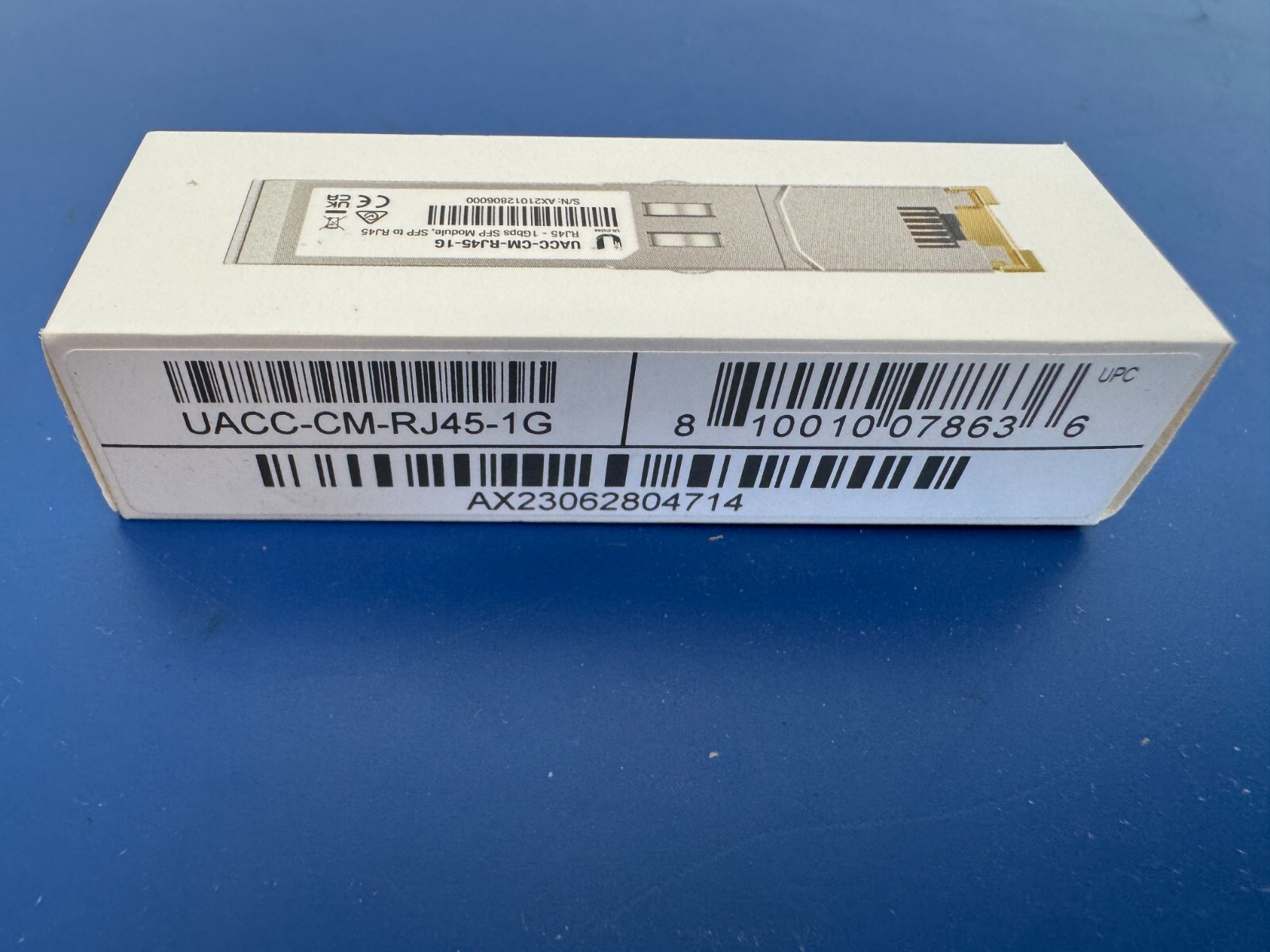 Ubiquiti Networks UACC-CM-RJ45-1G 1G SFP to 1GbE RJ45 Module - Image 2
