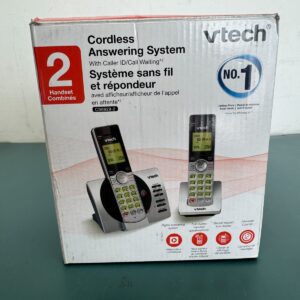 VTech DECT 6.0 Dual Handset Cordless Phone with ITAD, CID