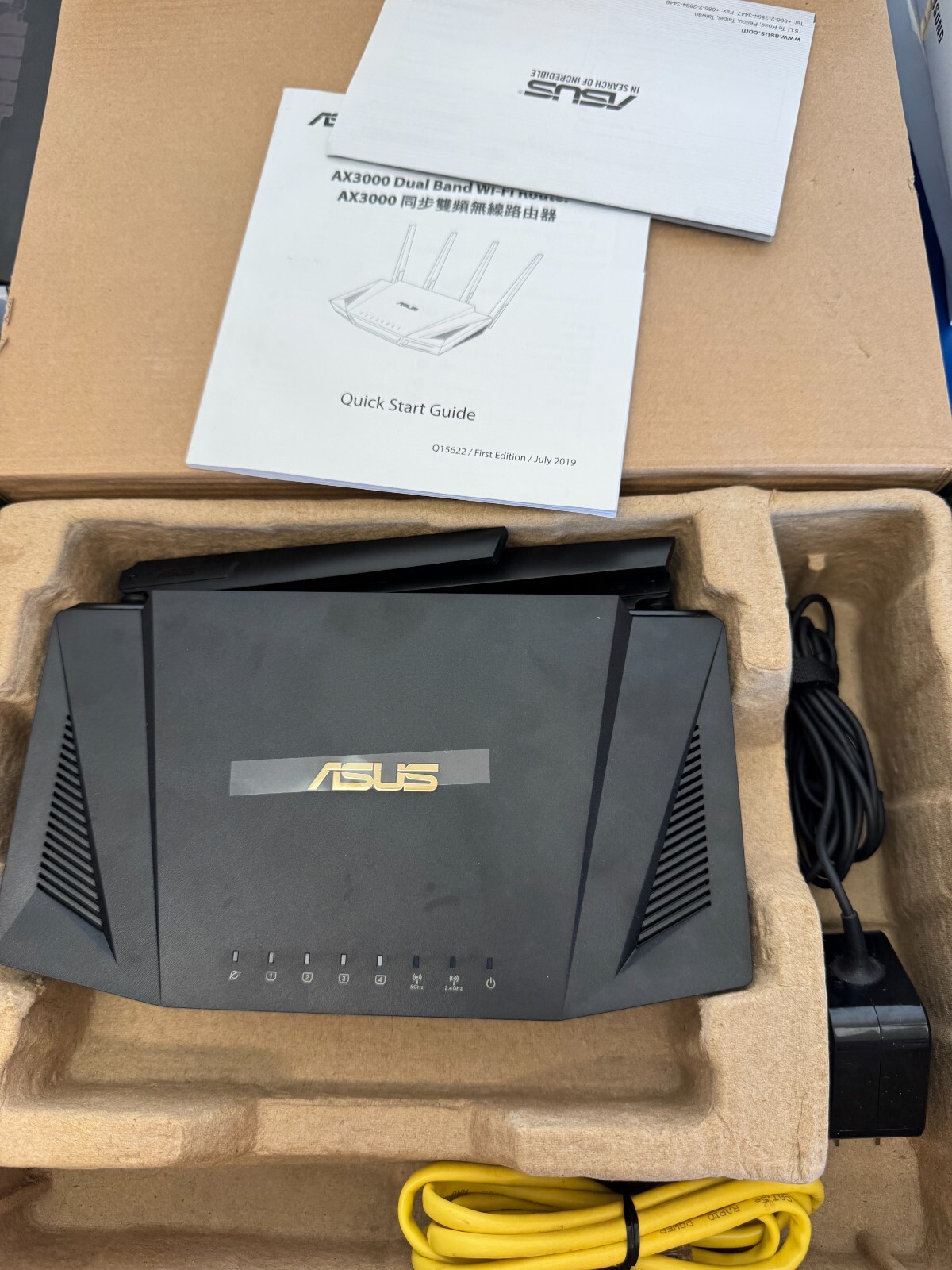 Asus AiMesh RT-AX58U Wi-Fi 6 IEEE 802.11ax Ethernet Wireless Router AX3000 - Image 2