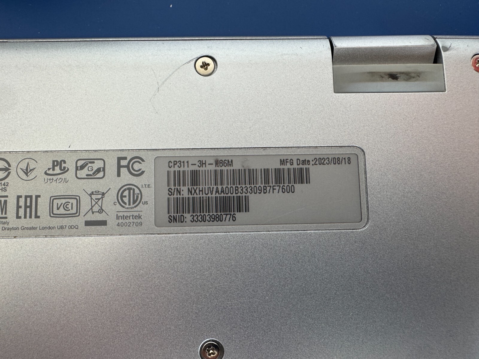 Acer Convertible Chromebook Spin 311 11.6" HD IPS Touch 32GB 4GB RAM MT8183 - Image 11