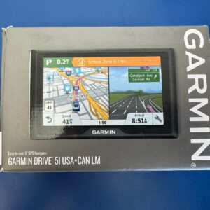 Garmin Drive 51 USA + Canada  LM GPS Navigation System Black 5”