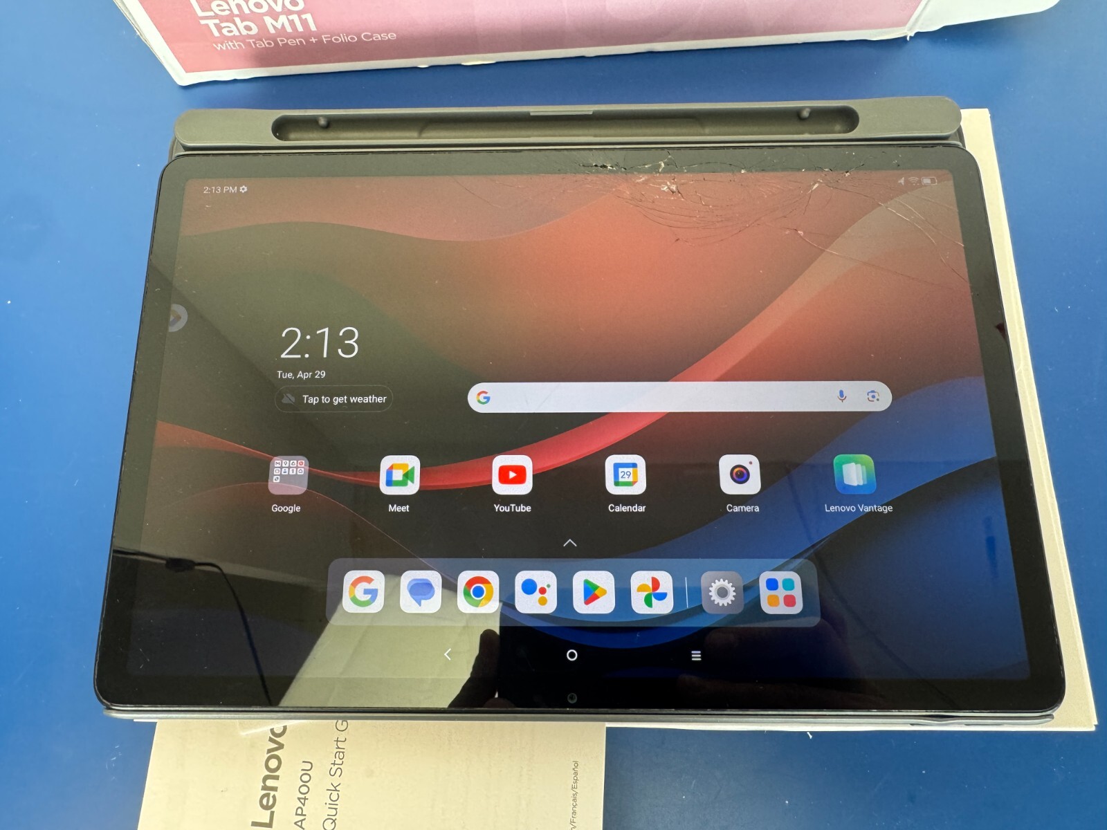 *READ* Lenovo Tab M11, 11” Display, MediaTek Helio G88 Octa-Core, 4GB RAM, 128GB