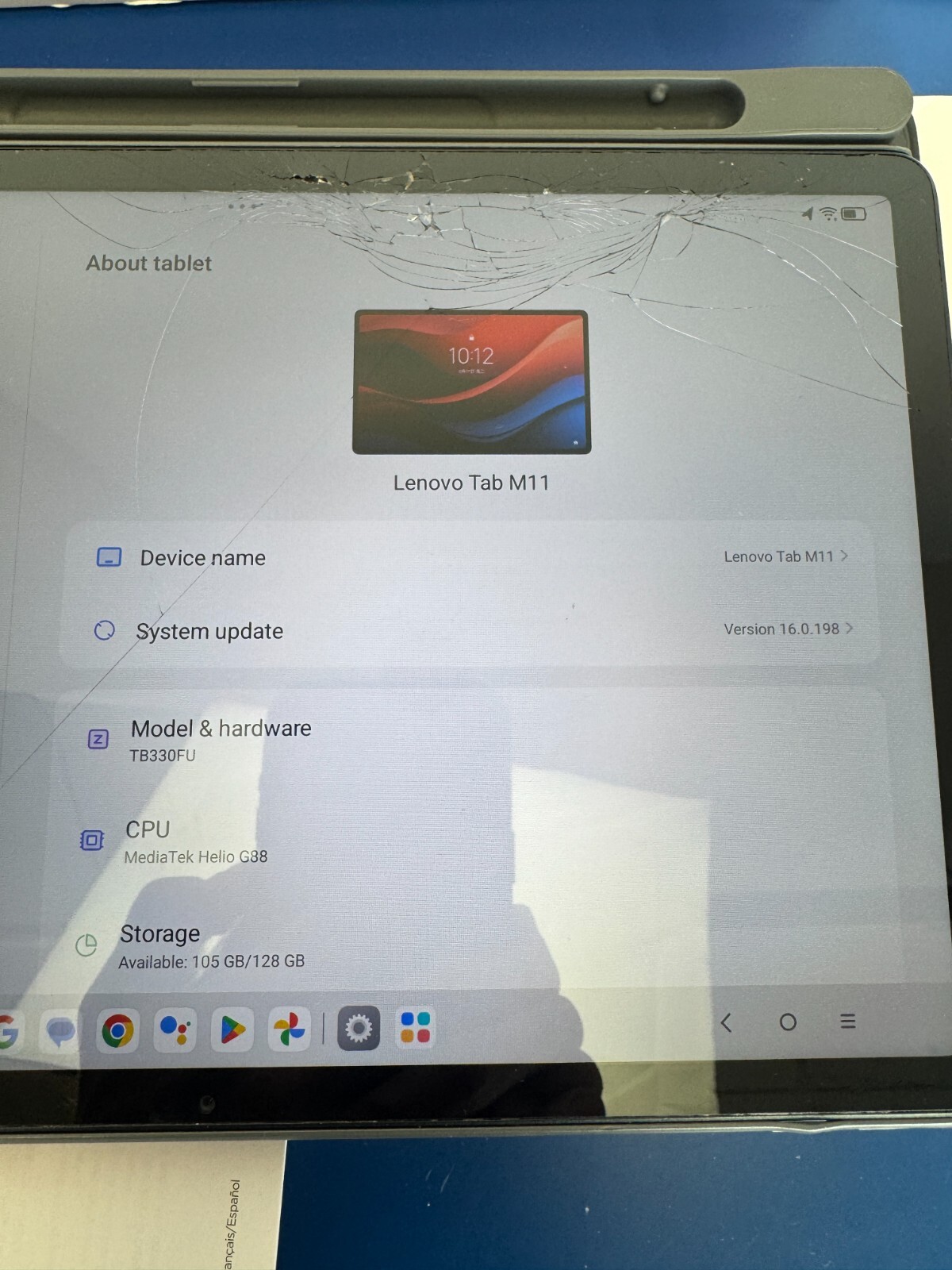 *READ* Lenovo Tab M11, 11” Display, MediaTek Helio G88 Octa-Core, 4GB RAM, 128GB - Image 7