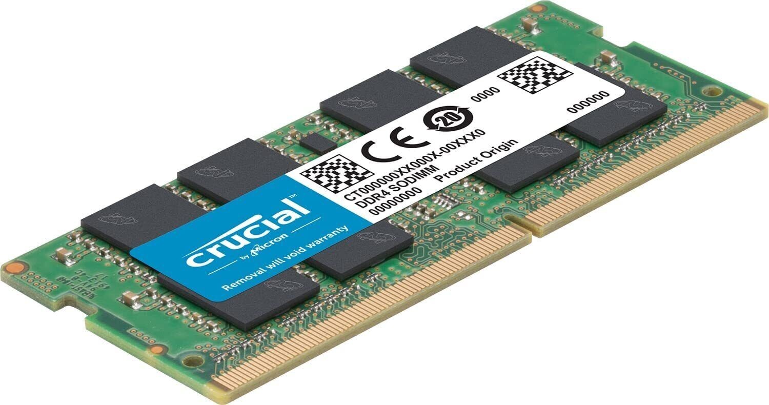RAM Crucial CT8G4SFRA32A 8GB DDR4 3200MHz CL22 (or 2933MHz or 2666MHz) Laptop