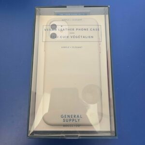 General Supply Goods + Co Vegan Leather Phone Case for Iphone XR/11 White