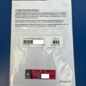 HPE Microsoft Windows Server 2019 5-CAL License - (P11466-DN1)