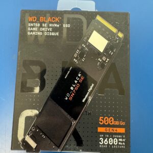 Western Digital M.2 2280 WD Black SN750 500Gb NVMe SSD