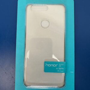 Huawei Cell Phone Case for Honor 8 Hard TPU Edges - Silver/White - Brand New