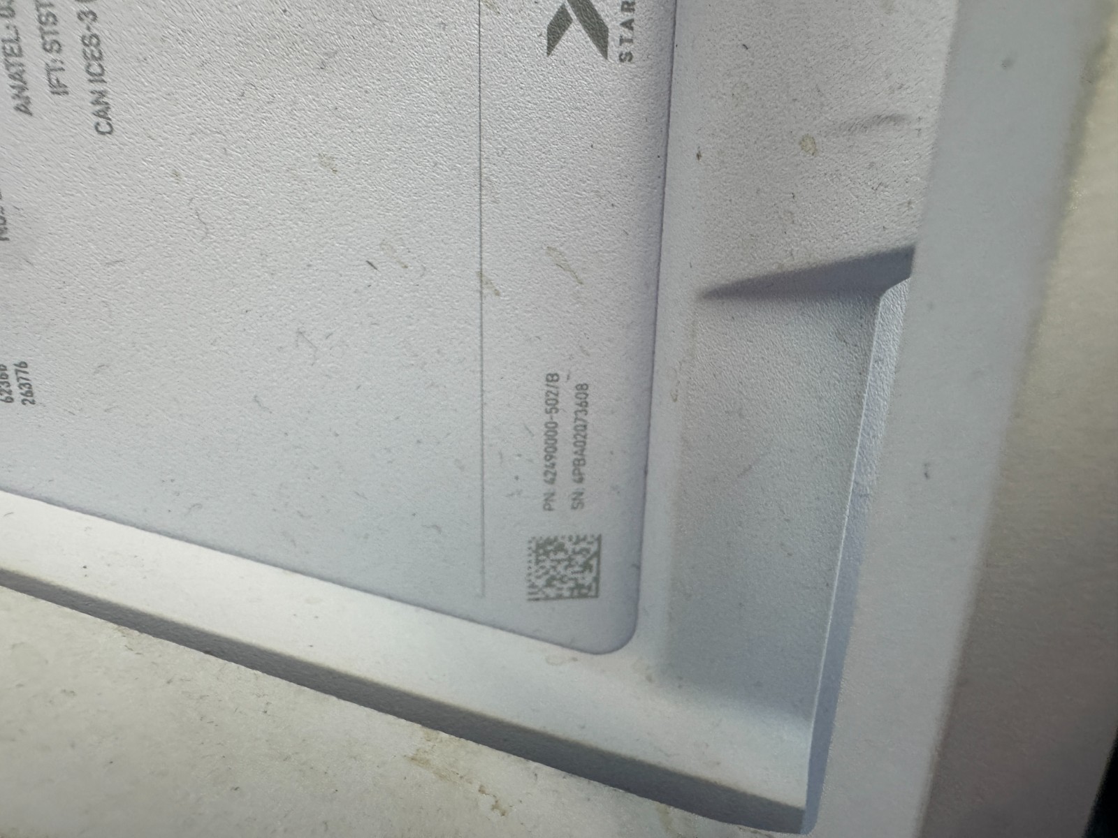**READ** Starlink Standard Actuated Kit AC Dual Band WiFi System, White - Image 2